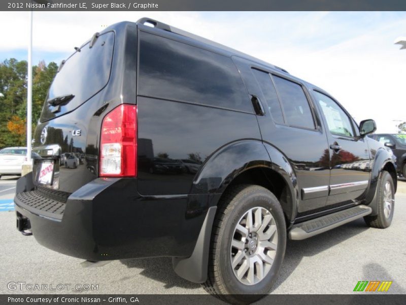 Super Black / Graphite 2012 Nissan Pathfinder LE