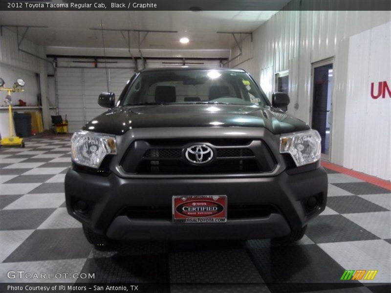 Black / Graphite 2012 Toyota Tacoma Regular Cab