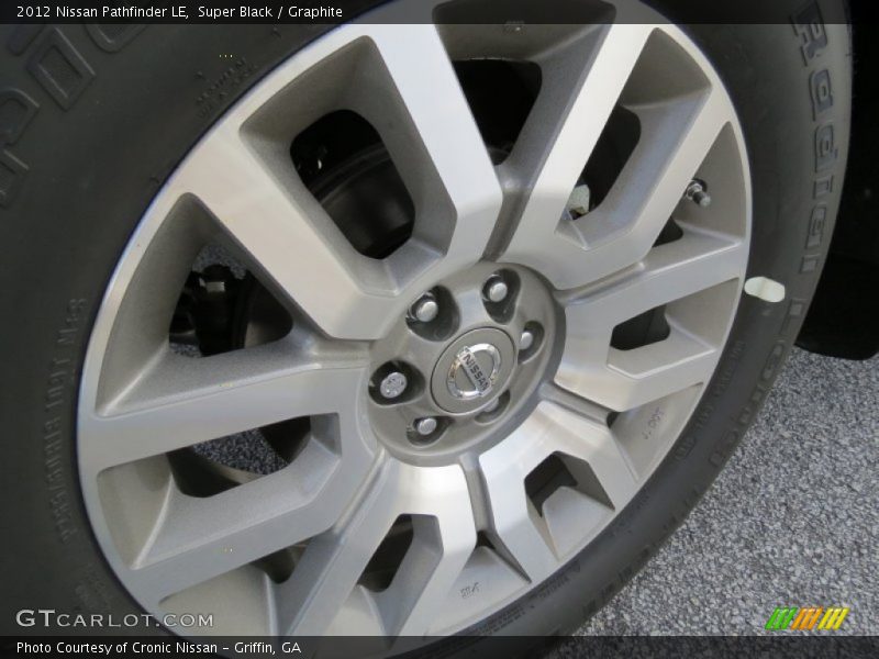 Super Black / Graphite 2012 Nissan Pathfinder LE