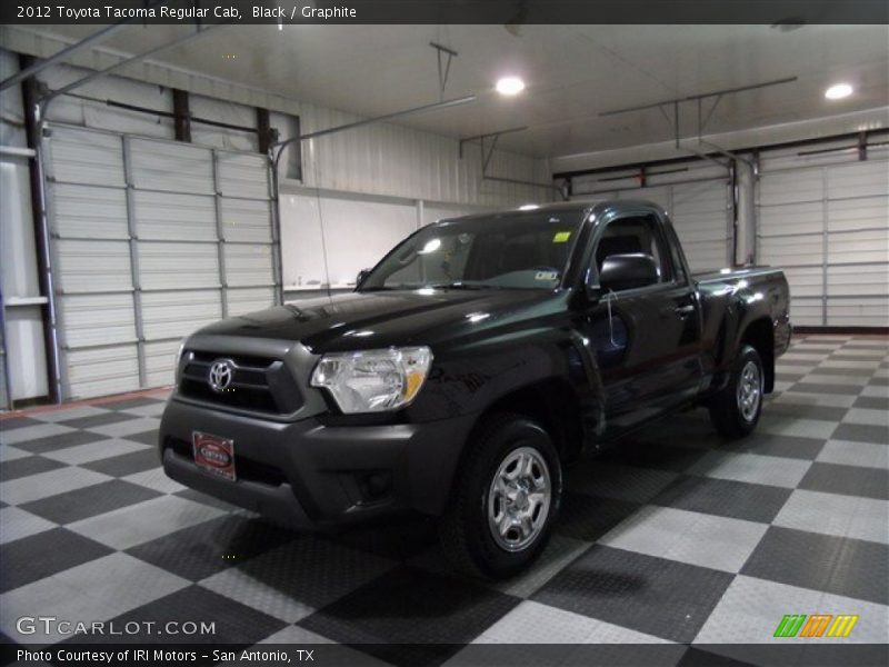 Black / Graphite 2012 Toyota Tacoma Regular Cab