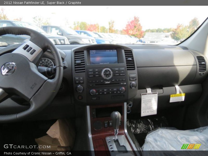 Super Black / Graphite 2012 Nissan Pathfinder LE