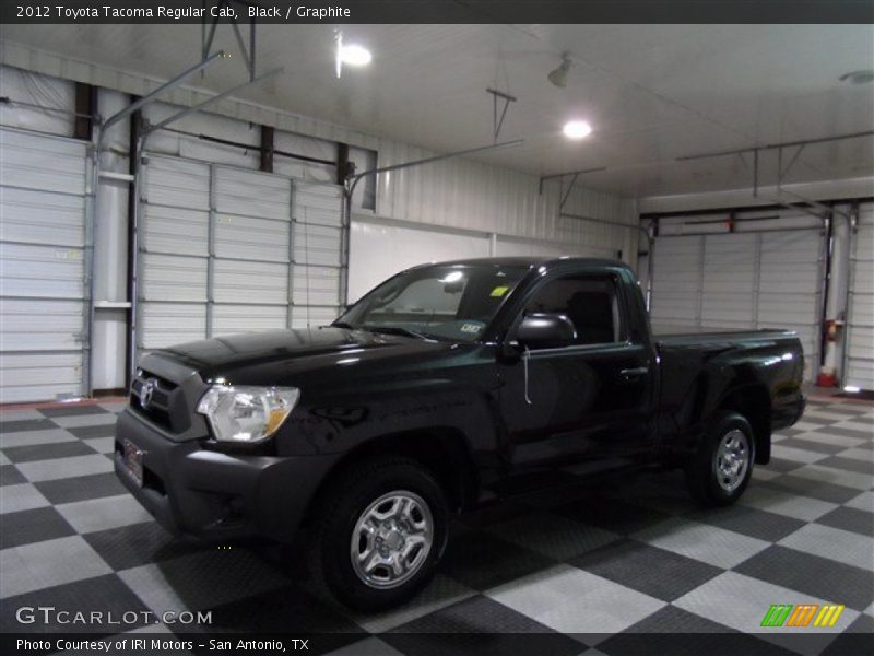 Black / Graphite 2012 Toyota Tacoma Regular Cab