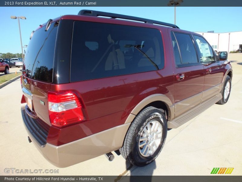 Autumn Red / Camel 2013 Ford Expedition EL XLT
