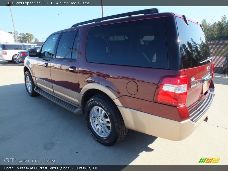 Autumn Red / Camel 2013 Ford Expedition EL XLT