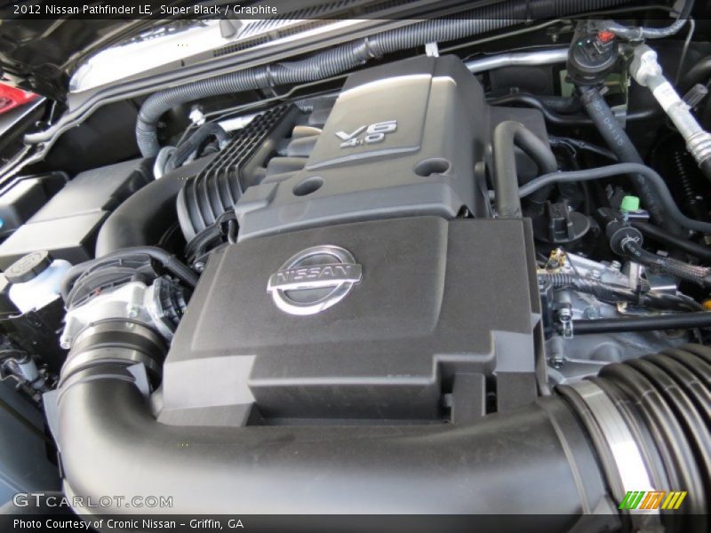 Super Black / Graphite 2012 Nissan Pathfinder LE
