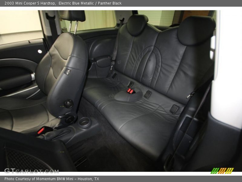 Electric Blue Metallic / Panther Black 2003 Mini Cooper S Hardtop