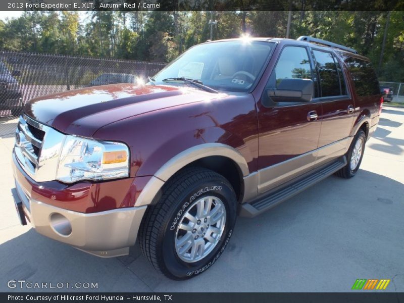 Autumn Red / Camel 2013 Ford Expedition EL XLT