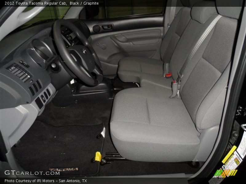 Black / Graphite 2012 Toyota Tacoma Regular Cab