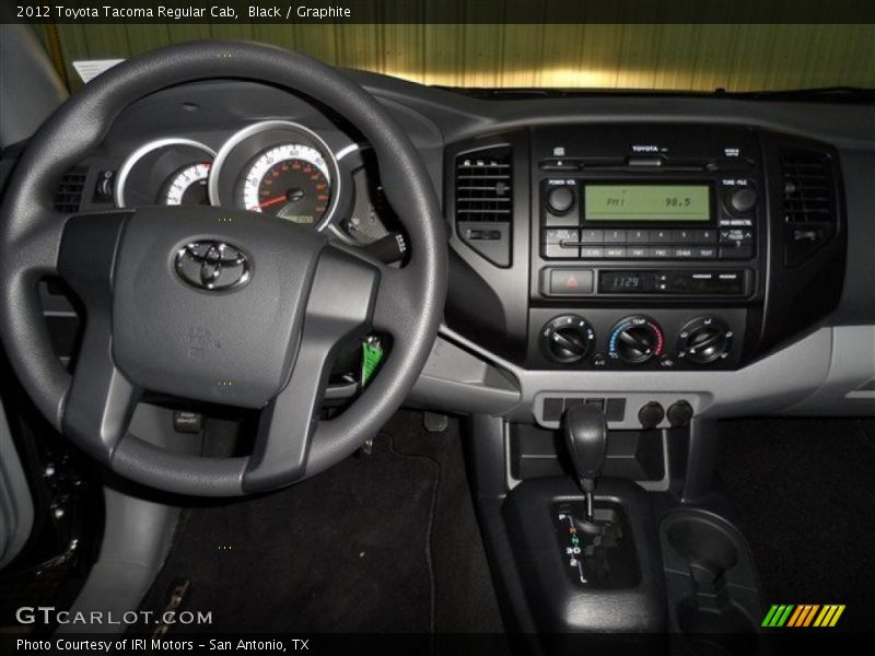 Black / Graphite 2012 Toyota Tacoma Regular Cab