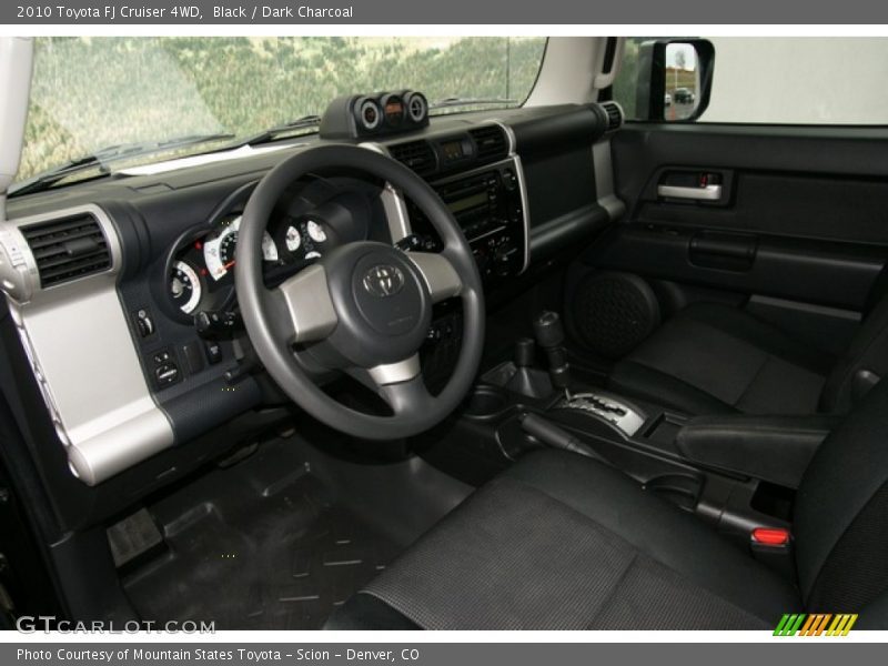  2010 FJ Cruiser 4WD Dark Charcoal Interior