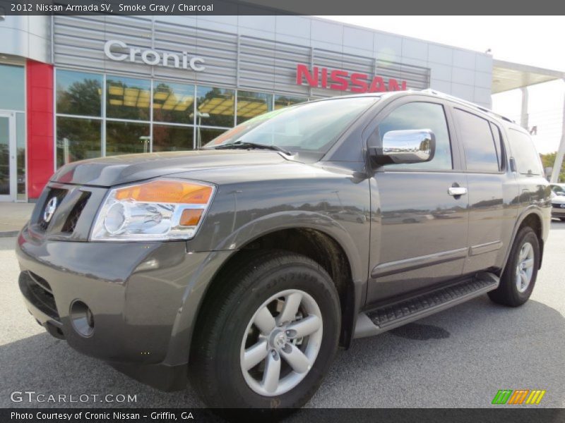 Smoke Gray / Charcoal 2012 Nissan Armada SV