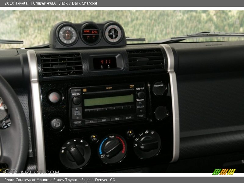 Black / Dark Charcoal 2010 Toyota FJ Cruiser 4WD