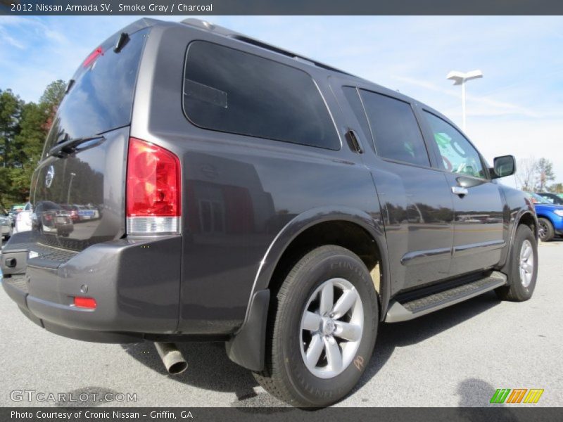 Smoke Gray / Charcoal 2012 Nissan Armada SV