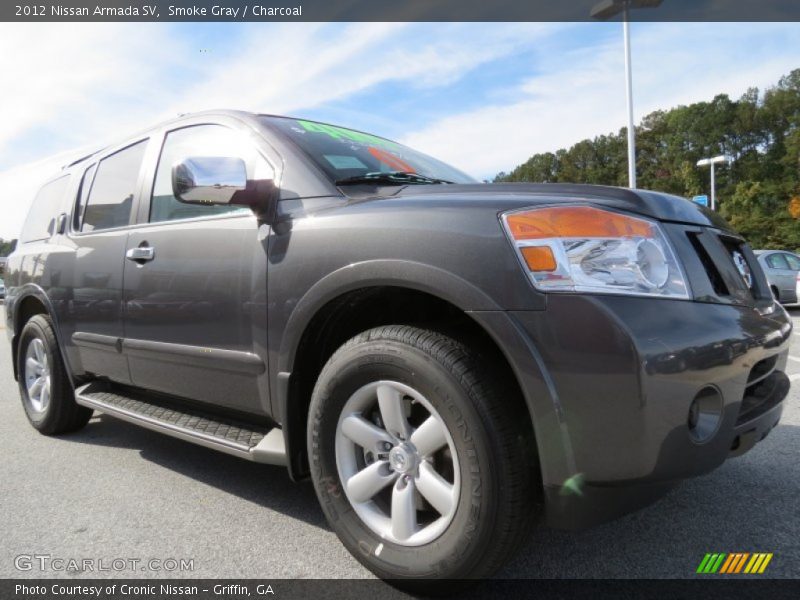 Smoke Gray / Charcoal 2012 Nissan Armada SV