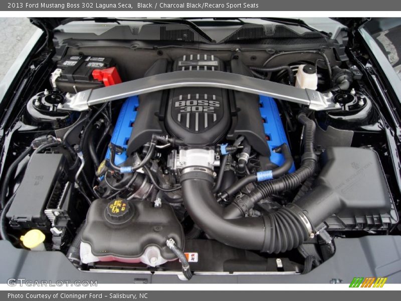  2013 Mustang Boss 302 Laguna Seca Engine - 5.0 Liter 302 Hi-Po DOHC 32-Valve Ti-VCT V8