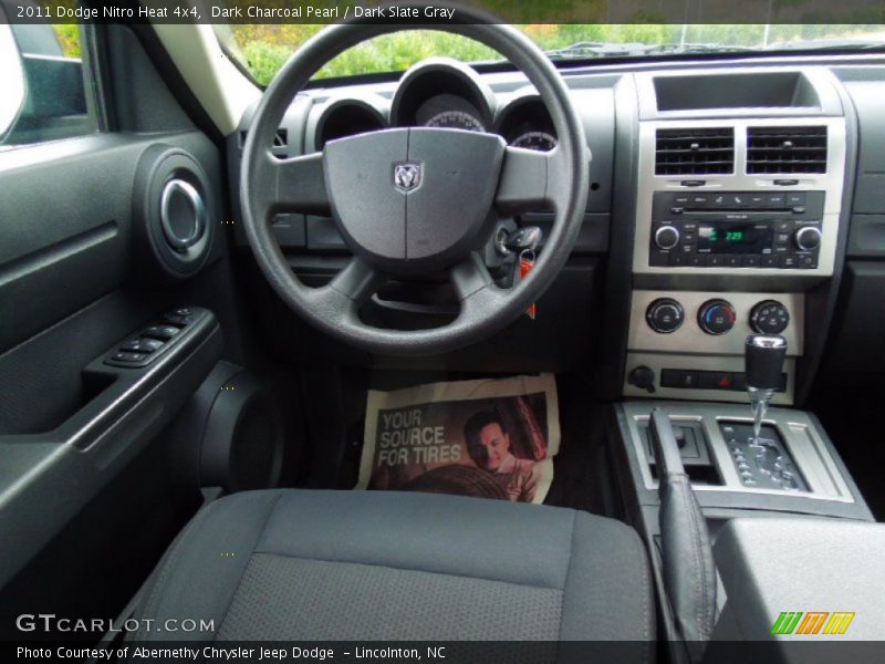 Dark Charcoal Pearl / Dark Slate Gray 2011 Dodge Nitro Heat 4x4