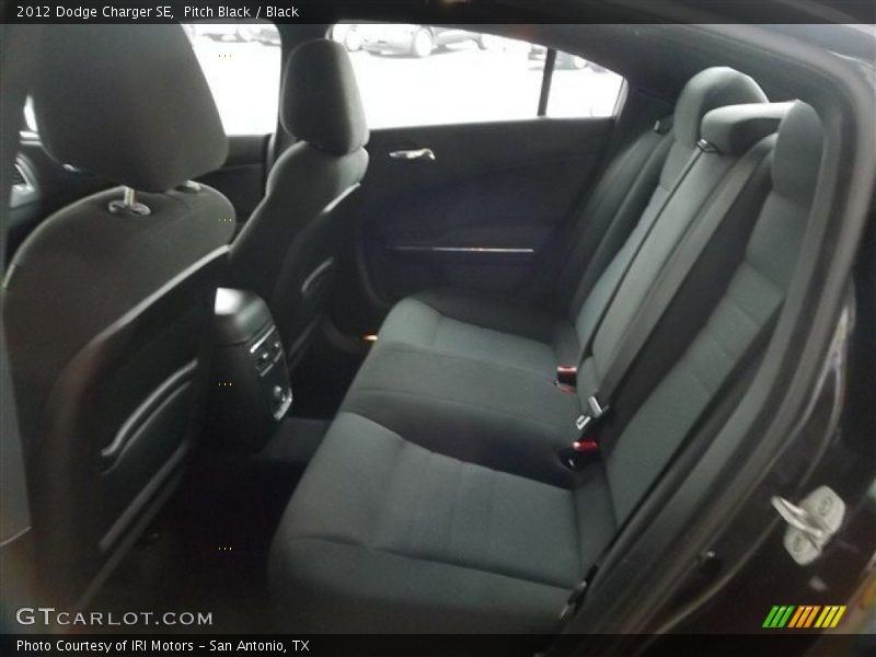 Pitch Black / Black 2012 Dodge Charger SE