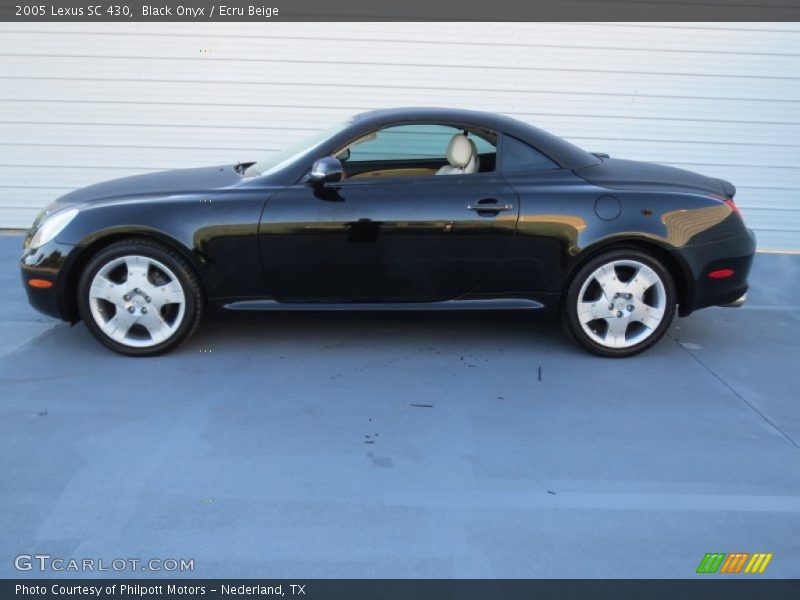 Black Onyx / Ecru Beige 2005 Lexus SC 430