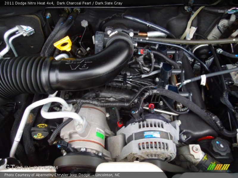 Dark Charcoal Pearl / Dark Slate Gray 2011 Dodge Nitro Heat 4x4