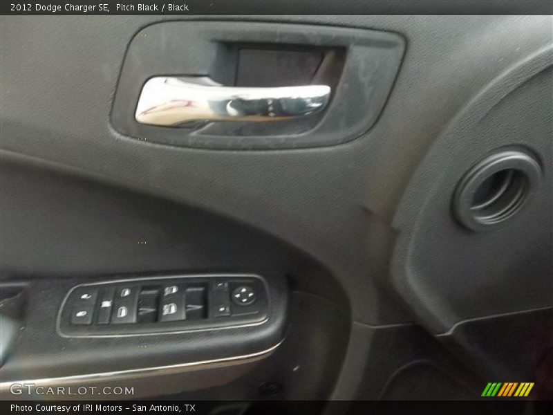 Pitch Black / Black 2012 Dodge Charger SE