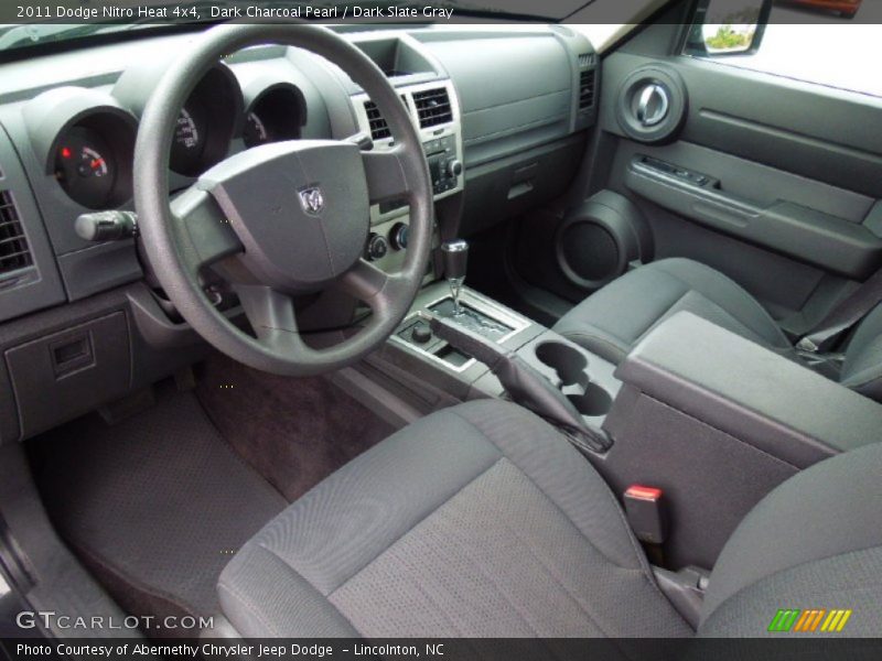 Dark Slate Gray Interior - 2011 Nitro Heat 4x4 