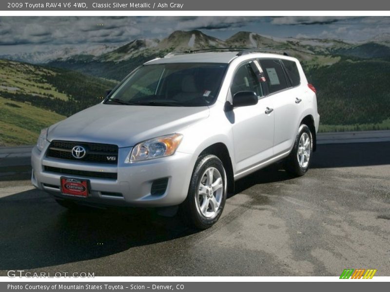 Classic Silver Metallic / Ash Gray 2009 Toyota RAV4 V6 4WD