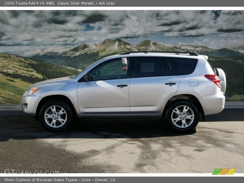 Classic Silver Metallic / Ash Gray 2009 Toyota RAV4 V6 4WD