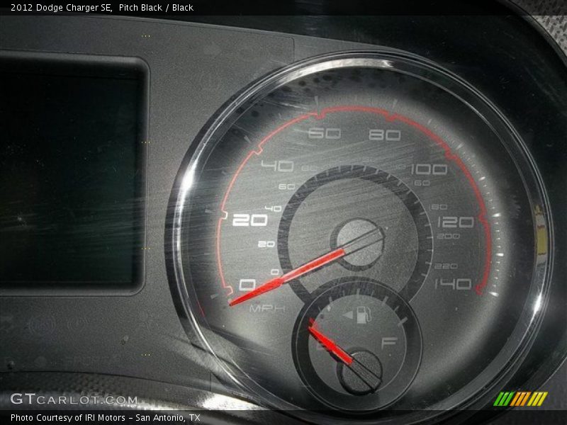 Pitch Black / Black 2012 Dodge Charger SE