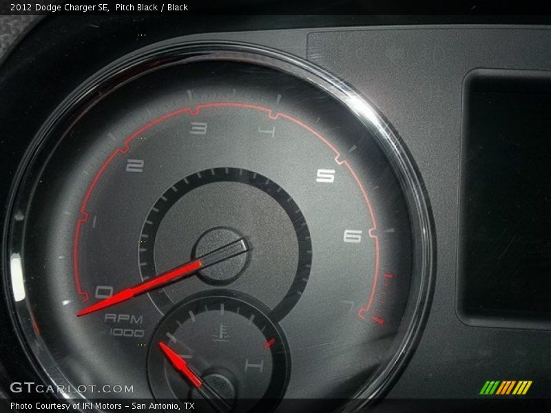 Pitch Black / Black 2012 Dodge Charger SE