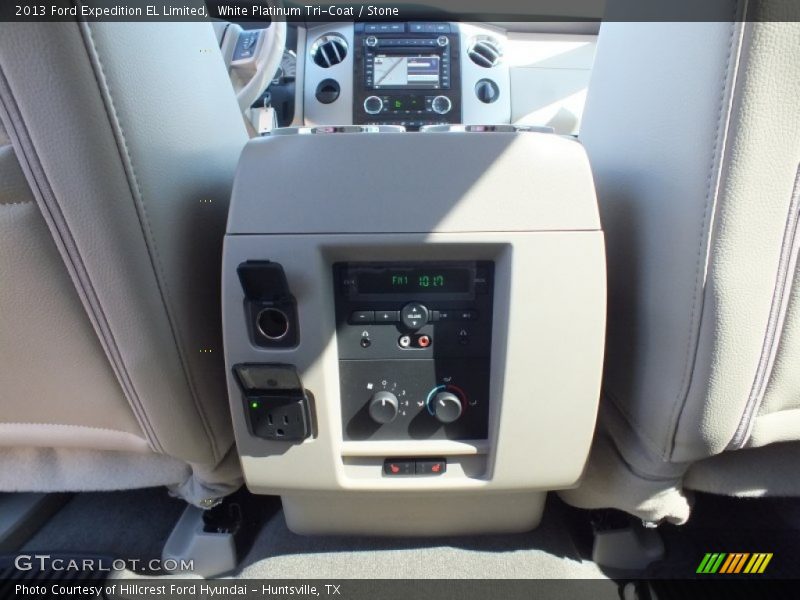 White Platinum Tri-Coat / Stone 2013 Ford Expedition EL Limited