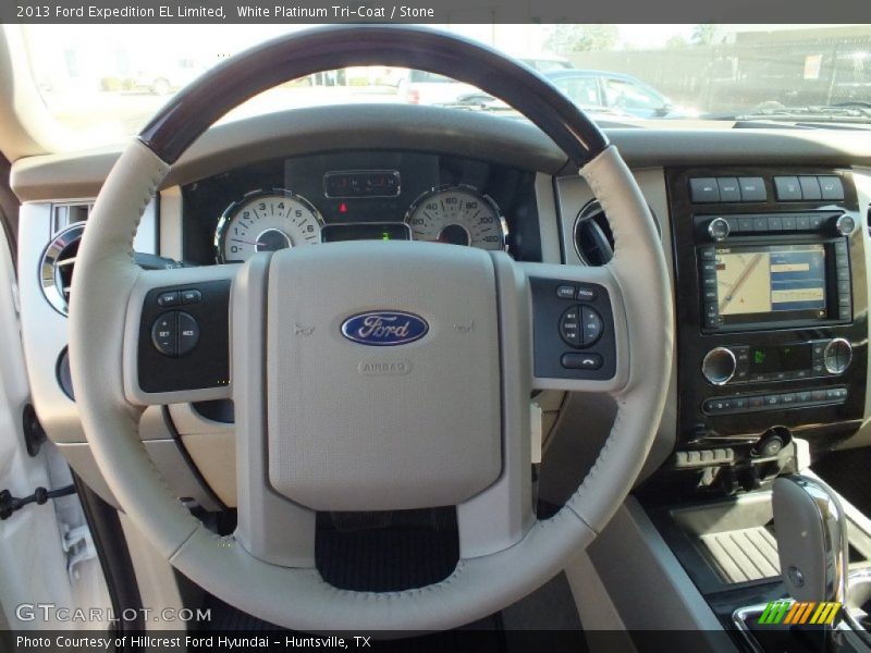 2013 Expedition EL Limited Steering Wheel