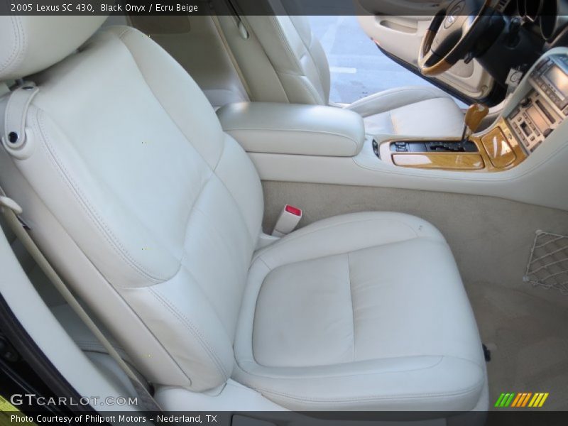 Black Onyx / Ecru Beige 2005 Lexus SC 430