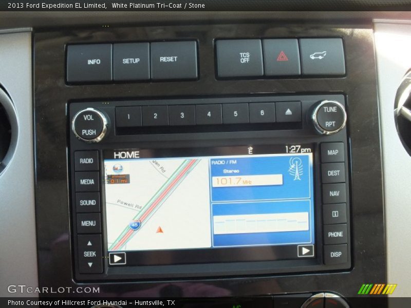 Controls of 2013 Expedition EL Limited