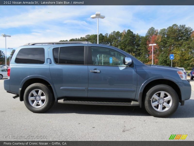 Lakeshore Slate Blue / Almond 2012 Nissan Armada SV