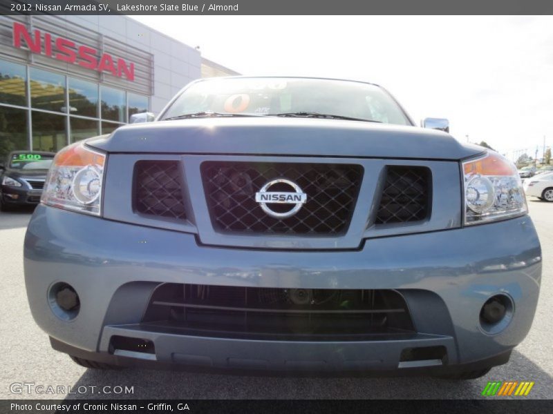 Lakeshore Slate Blue / Almond 2012 Nissan Armada SV