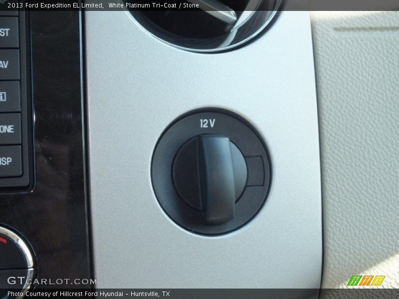 White Platinum Tri-Coat / Stone 2013 Ford Expedition EL Limited