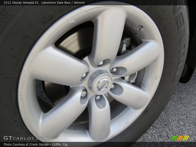 Lakeshore Slate Blue / Almond 2012 Nissan Armada SV