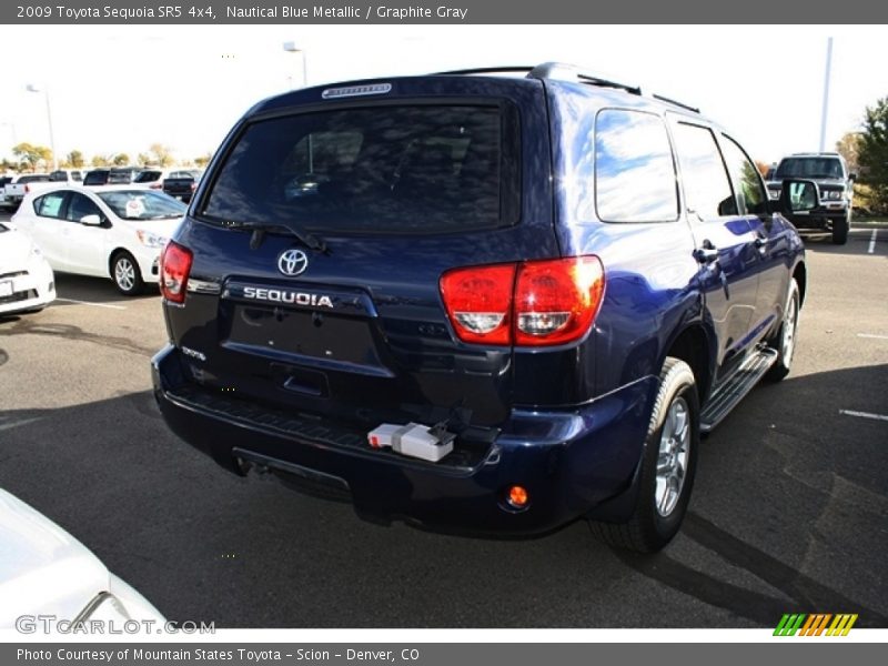 Nautical Blue Metallic / Graphite Gray 2009 Toyota Sequoia SR5 4x4