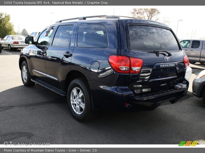 Nautical Blue Metallic / Graphite Gray 2009 Toyota Sequoia SR5 4x4
