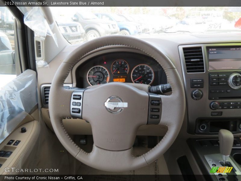 Lakeshore Slate Blue / Almond 2012 Nissan Armada SV