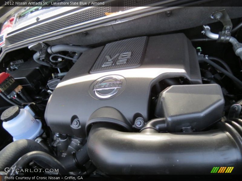 Lakeshore Slate Blue / Almond 2012 Nissan Armada SV