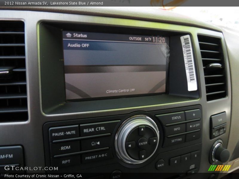 Lakeshore Slate Blue / Almond 2012 Nissan Armada SV