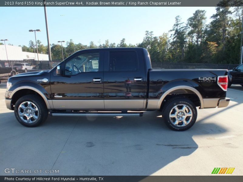 Kodiak Brown Metallic / King Ranch Chaparral Leather 2013 Ford F150 King Ranch SuperCrew 4x4