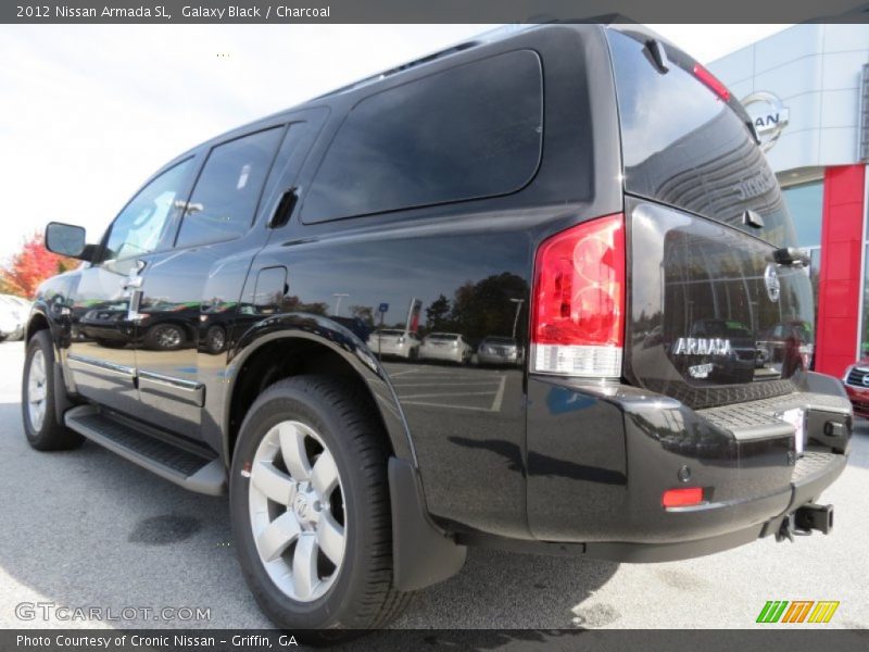 Galaxy Black / Charcoal 2012 Nissan Armada SL