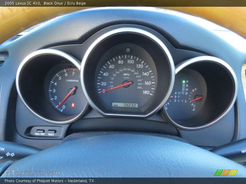  2005 SC 430 430 Gauges