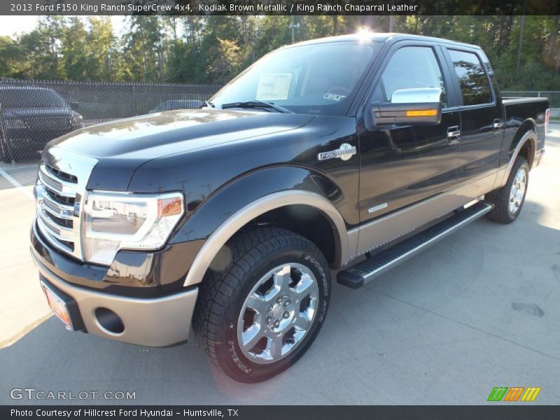 Kodiak Brown Metallic / King Ranch Chaparral Leather 2013 Ford F150 King Ranch SuperCrew 4x4