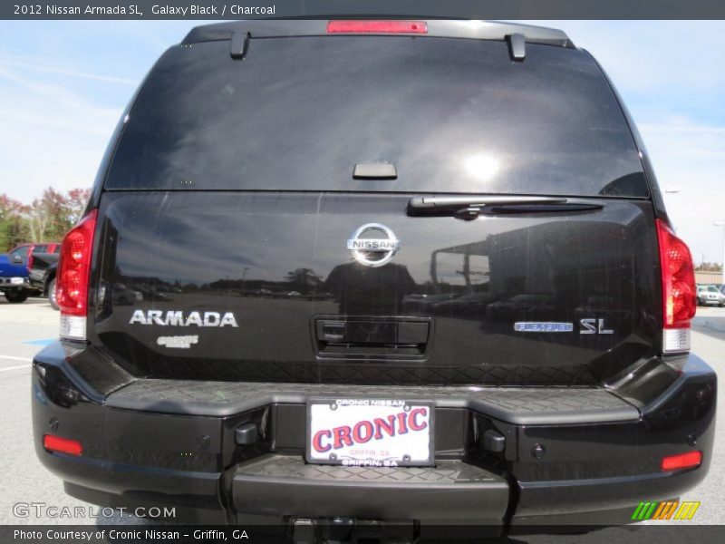 Galaxy Black / Charcoal 2012 Nissan Armada SL