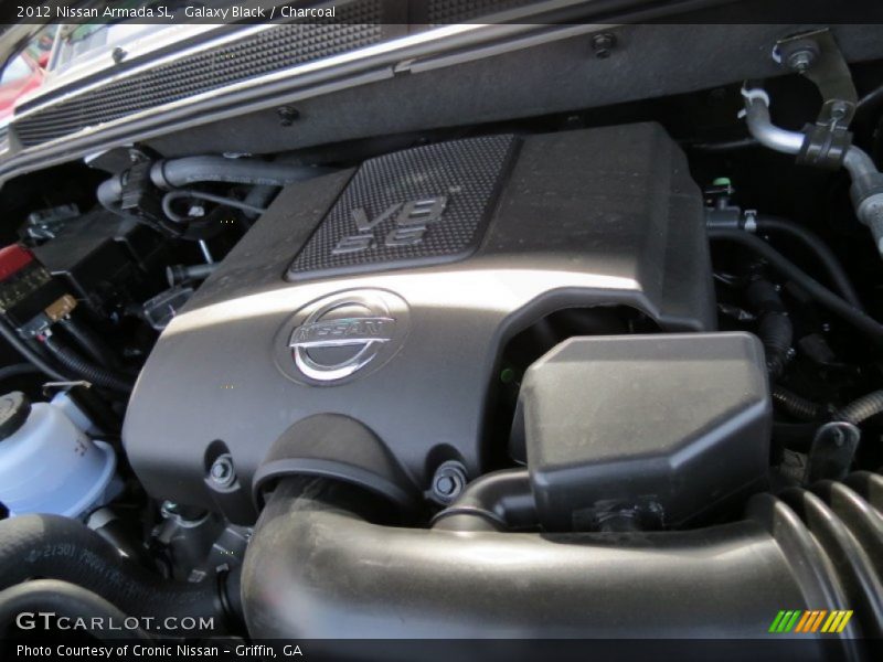 Galaxy Black / Charcoal 2012 Nissan Armada SL