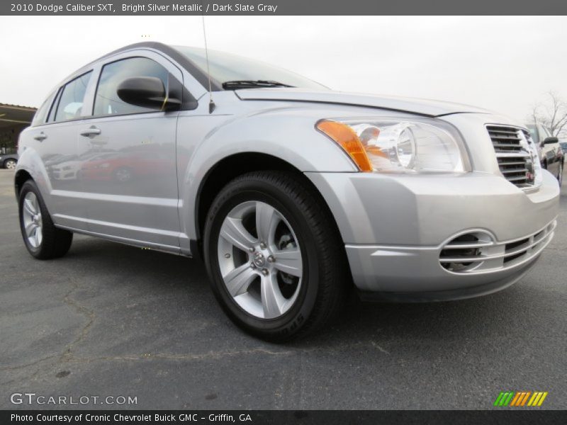 Bright Silver Metallic / Dark Slate Gray 2010 Dodge Caliber SXT