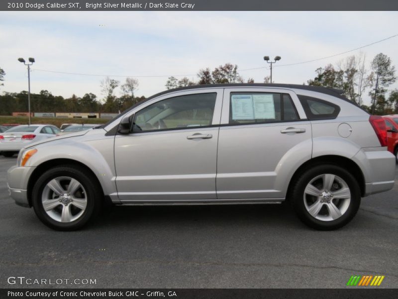 Bright Silver Metallic / Dark Slate Gray 2010 Dodge Caliber SXT